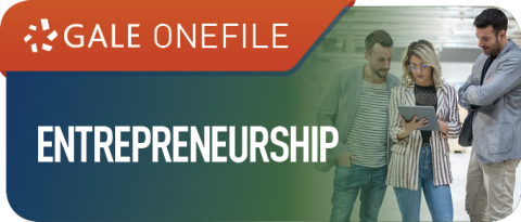 Gale OneFile Entrepreneurship banner