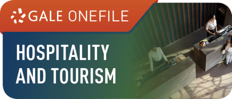 Gale OneFile Hospitality and Tourisn banner