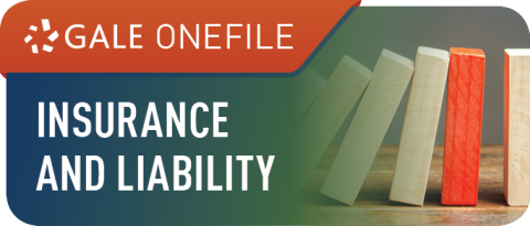 Gale OneFile Insurance and Liability banner