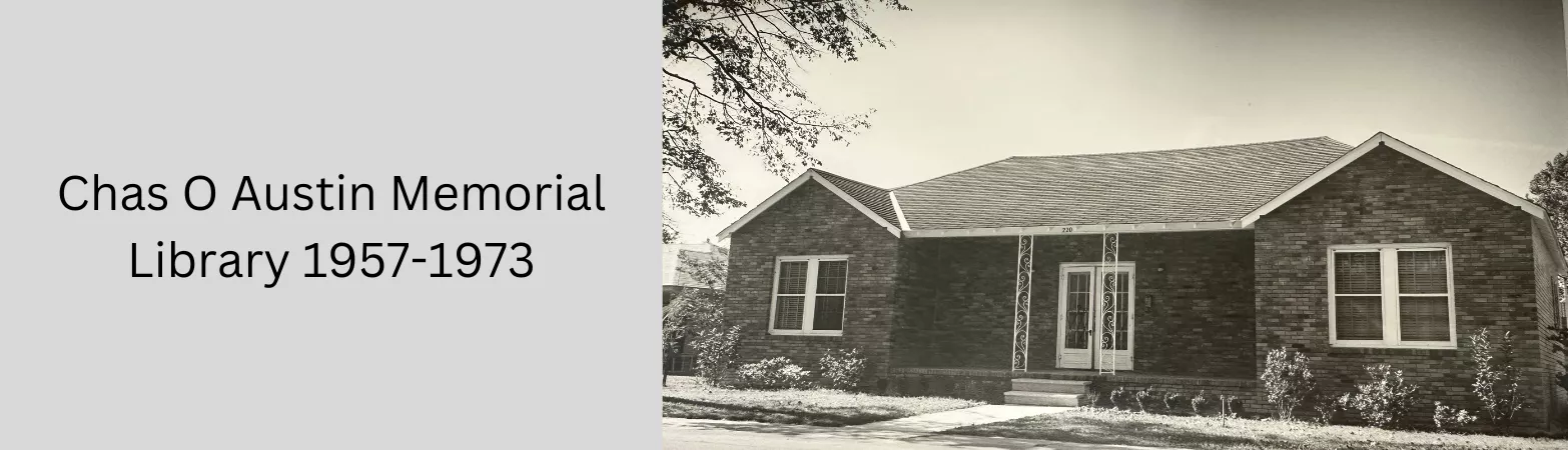 Chas O Austin Memorial Library 1954-1957-3